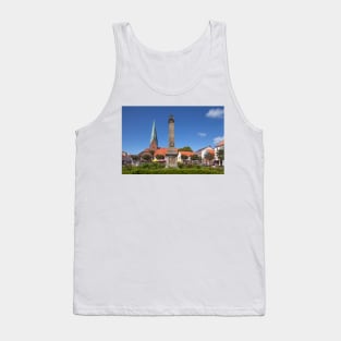 Market square with St. Michaelis church and obelisk, Eutin Tank Top